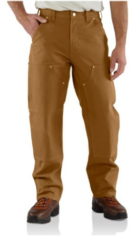 Carhartt Herren Firm Duck Double-Front Work Dungaree Pants