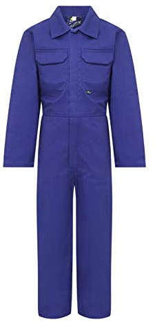 Wetplay Childrens Childs Kids Boys Girls Boilersuit Overalls Coverall Boiler Suit 1-14 Years
