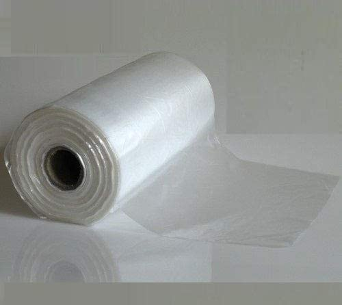 Rolls Fruit and Vegetable Clear Plastic Butcher Bags - High Density Poly/Polythene (1000 Bags)