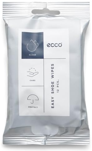 ECCO Unisex Easy Shoe Wipes Schuhpflegeprodukt, durchsichtig