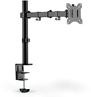 DIGITUS Monitorhalterung - Tischklemme - 1 Monitor - Bis 32 Zoll - Bis 8 kg - VESA 75x75, 100x100 - Schwarz