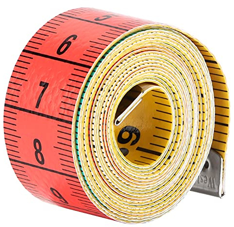 Mjukt måttband 150cm Skräddarband Skräddarband i plast Måttband För att sy skräddartyg, kroppsmåttband