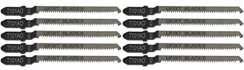 Yourspares Jigsaw Blades T101AO For High Speed Wood Cutting High Carbon Steel HCS 10 Pack