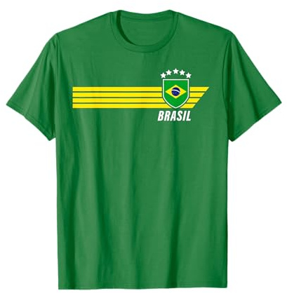Brasilien Brasilien Seleção Brazilian Fußball Fan Trikot T-Shirt