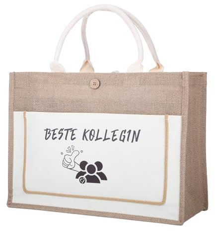 HweeWanX Bolsa de yute, colega
