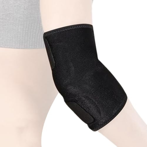 Tennis – armbågsklämma för män, armbågsstöd för tyngdlyftning | träningsskydd, justerbart skydd, wrap sportkuddar | ventilerande golfare-armbågsstöd för skidåkning, skridskoåkning,