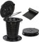 REDCAMP Folding Camping Portable Toilet, Outdoor Travel Loo Toilet for Adults with Lid, Seat & Bags, Fishing, Hiking, Campervan, Caravan, Car, Festivals