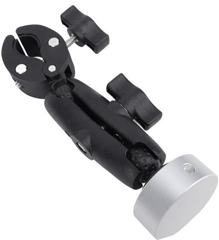 Support Satellite Rectangulaire, Support de Toit en Alliage D'aluminium, Installation Facile, Structure Compacte, Support de Serrage pour Tube Rond pour échelle de Camping-Car et