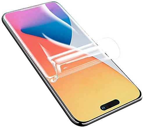 Negugew 2 Pezzi Pellicola Protettiva per iPhone 14 Pro (6.1), Pellicola idrogel ultrasottile in TPU Morbido Sensibile al Tatto