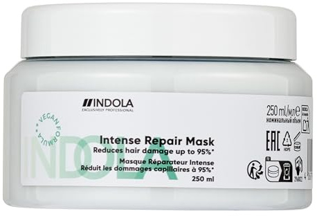 Indola Mascarilla Reparación Intensa 250ml | Repara Fibra Inerna del Caballo Dañado | Sella Superficie Capilar