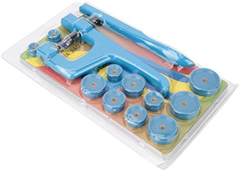 SparkFeng Pinza a morsetto per orologi, set di pressa per fondello, strumento da orologiaio con 9 matrici e 2 tappetini per la riparazione del fondello dell'orologio, design ergonomico dell'