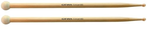 GEWA Schlägel Kombistick Filzkopf 25 mm / Holzkopf Hickory (Paar)