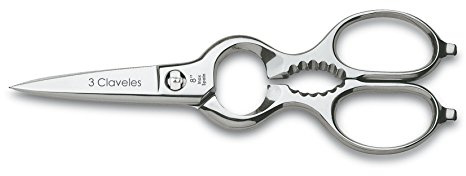 3 Claveles 409 - Küchenschere, Vielzweck, Edelstahl, demontierbar, 20,32 cm