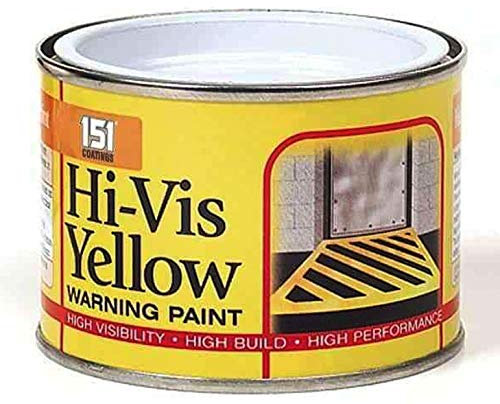 SDMAX 151 Coatings Paint Primer Metallic Gloss Matt 180ml, Non-drip Gloss Paints, Hard Drying, Hard Built, And High Performance (HI-VIS Yellow)