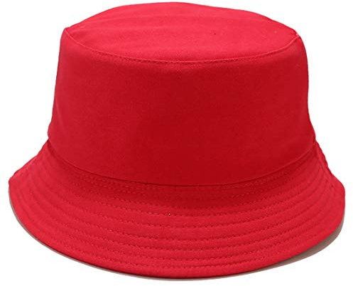 Yixda Classic Sonnenhut Fischerhut Reversibel UV Schutz Sommermütze Eimer Hut
