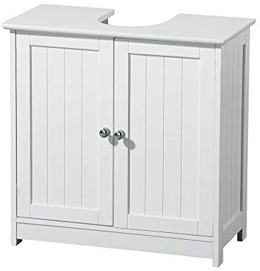 AVC Designs Bathroom Sink Cabinet Under Basin Unit Cupboard Storage Furniture White