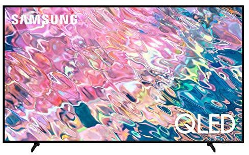 Samsung 50 Inch Q60B QLED 4K Smart TV (2022) - 4K Processor With Alexa Built In & Dual LED Screen With 100% Colour Volume Display, Airslim Design, Object Tracking Sound, Super Ultrawide Gameview