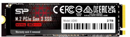 Silicon Power Disque SSD UD80 250Go - NVMe M.2 Typ 2280