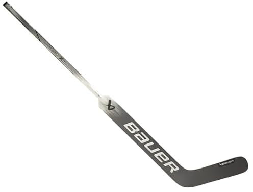 Bauer Vapor X5 Pro Goalie Composite Schläger - Senior Links 26', Farbe:Silber/Schwarz, Goaliebiegung:P31
