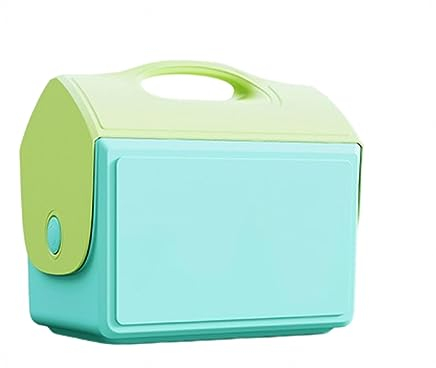 VIDECOR Tragbare Kühlbox, Kühle Aufbewahrungstasche für Getränke und Lebensmittel Im Auto, 14 L Isolierbox, mit Griff, für Auto, LKW, Boot, Outdoor-Aktivitäten, 390 X 288 X 354 Mm,B