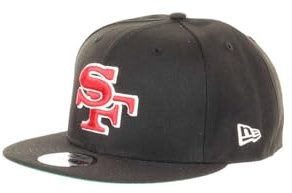 New Era San Francisco 49ers NFL Black Elemental 9Fifty Snapback Cap - One-Size