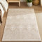 SONGMICS HOME Tappeto per Soggiorno, 80 x 150 cm Tappeto Salotto Antiscivolo, per Soggiorno Camera da Letto Cameretta, Lavabile in Lavatrice, Stile Boho, Beige Cappuccino TAR026K01V1