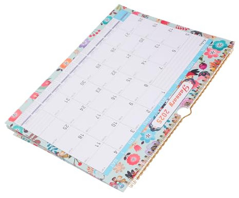 Tofficu Wandkalender Monatskalender fürs Zimmer Haushaltskalender Countdown Kalender Hängekalender Kleiner Stabiler Terminkalender Täglicher Gebrauch Büro
