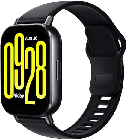 Xiaomi Redmi Watch 5 Active, Smartwatch con Display LCD 2,Autonomia 18 Giorni, Chiamate Bluetooth, Monitoraggio Della Salute (Frequenza Cardiaca, SPO₂, Sonno), Oltre 140 Modalità Sportive, 5ATM, Nero