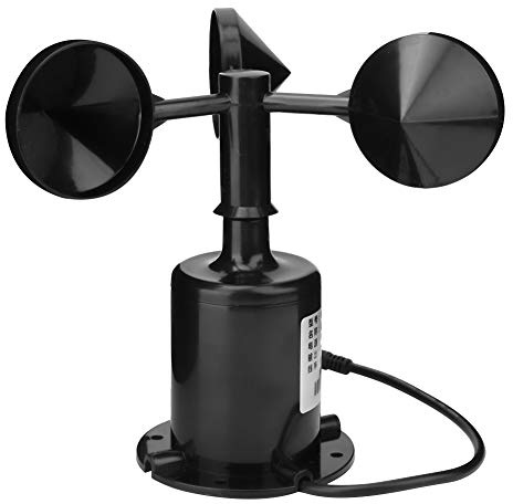 FILFEEL Anemometro del Trasmettitore del Sensore di velocità del per Centrali Elettriche Aviazione Marina 10-30 V DC