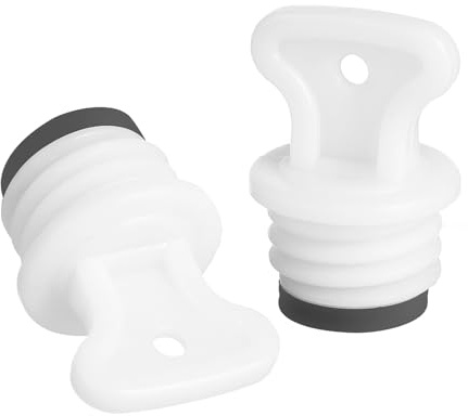 Healvian 2pcs Reusable Seal Stopper for Hot Water Bag Small Rubber Plugs Leak Replacement for Hot Water Bottle Cap