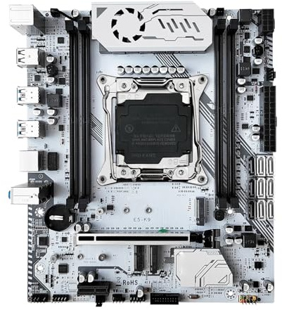 Placa Madre Placa Base Fit For Machinist K9 X99 Combo LGA 2011-3 Xeon E5 2680 V4 Kit CPU DDR4 RAM 16 GB 2666 MHz Memoria SSD de Cuatro Canales NVME USB 3.0
