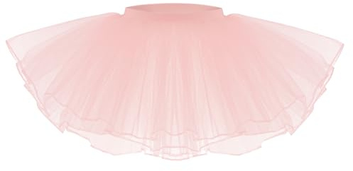 BSBUY Girls Tutu Skirt 4 Layer Tulle Ballet Dance Mini Ballet Skirt Pettiskirt Elastic Waist Tutu Princess Dress Daily Wear Costumes Kids Ballet Tutu Fancy Dress up for Christmas Birthday Party(110)