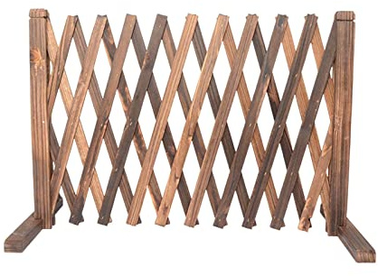 Homyl Madera Extensible, Celosía, Enrejado Extensible para Entrada.