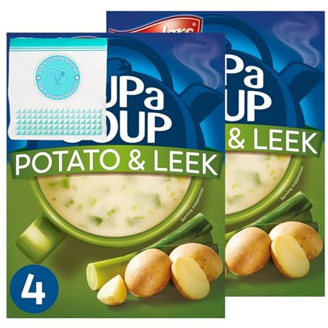 Potato & Leek Cup a Soup (4 Sachets) - 107g x2