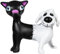 MGA Entertainment 518327E4C - Bratzillaz Haustier- Barkthalameow (Cloetta Spelletta)