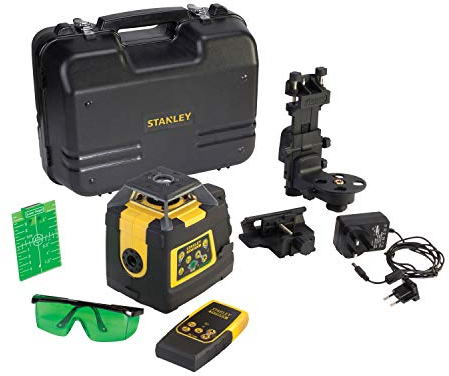 Stanley Wiederaufladbare Niveau Laser schwenkbar RL HVPW – Reichweite, FMHT1 – 77441, grün