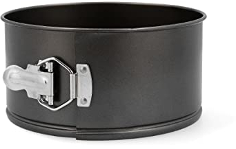 Quid 7559084 Sweet Grey Molde Desmontable Acero Pintado, Negro, 20 x 10 cm