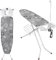 KADAX Folding Ironing Board, 120 x 38 cm, Grey, Steel, L, Height-Adjustable, Non-Slip Feet, Iron Rest