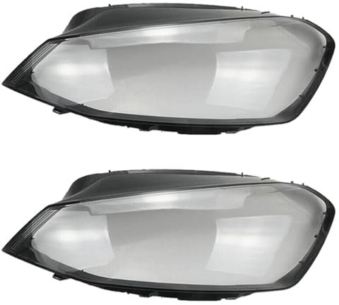 Für Golf 7 Für MK7 2014 2015 2016 2017 2X Auto Scheinwerfer Abdeckung Klare Linse Scheinwerfer Lampenschirm Shell Linke Seite Frontscheinwerfer Objektivschale