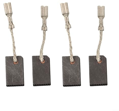 Spazzole di carbone per smerigliatrice angolare Metabo, 4 pezzi, pezzi di ricambio, materiale