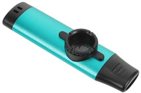 Elektronisches Kazoo Dk-83, 1 Satz, Grün für Anfänger | Metallausführung, für Gitarren und Ukulele Geeignet, für Party und Übung zu Hause, für Musikliebhaber