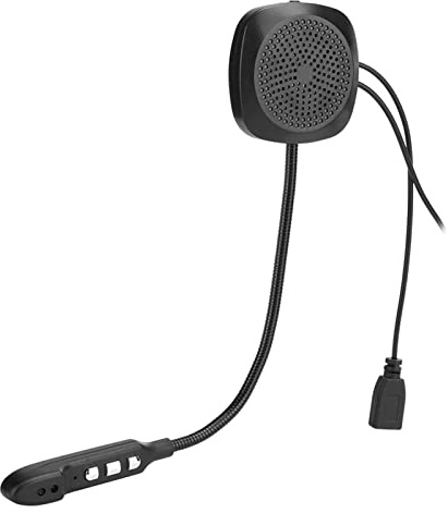 VOBOR Motorrad Helm Kopfhörer Bluetooth, Bluetooth V5.0 Motorradhelm Wireless Headset,Stereo-Freisprech-Kopfhörer mit Mikrofon Unterstützen Freisprechen für Outdoor Radfahren Skifahren