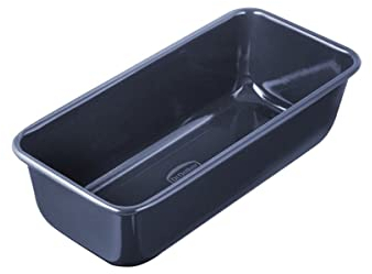 Dr. Oetker Kastenform 25 cm Back-Liebe Emaille – Schnitt- & kratzfeste Backform mit Emaille – 25er Kasten Brotbackform in Dunkelblau