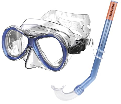 Seac Set Capri SLT, Tauchmaske und Schnorchel für Erwachsene, Kinder und Jugendliche