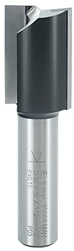 ENT 10565 Fraise à rainurer Carbure, Queue (S) 12 mm, Diamètre (D) 20 mm, NL 30 mm, SL 40 mm, GL 70 mm