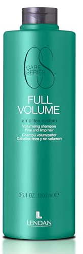 LENDAN - Champú Volumen Cabello Fino - Full Volume - 1000 ml - Limpia, Hidrata y Protege la Fibra Capilar - Aporta Cuerpo y Volumen al Cabello - con Protector Térmico - Fortalece el Cabello