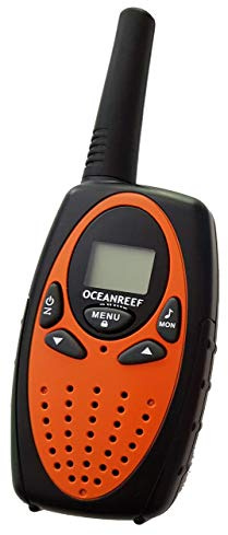 OCEAN REEF - Snorkie Talkie Land Unit USA Version - Walkie Talkie, Transceiver, Two-Way Radio - Rechargeable Battery Via USB - Possibility to Talk to People Who are Snorkeling from Land or Boat