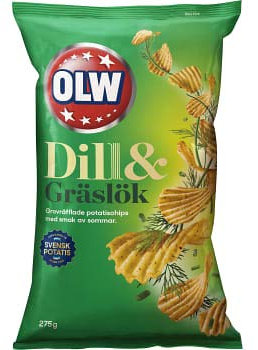OLW Dill&Graslök Chips 275g (4)
