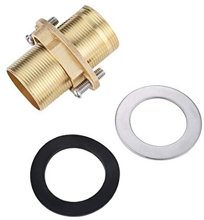 ARCORA M32 Edelstahlrohrgewinde mit Mutter Kit für Küchenarmatur, Wasserhahn Küche, Messing Rohrmutter, Teile