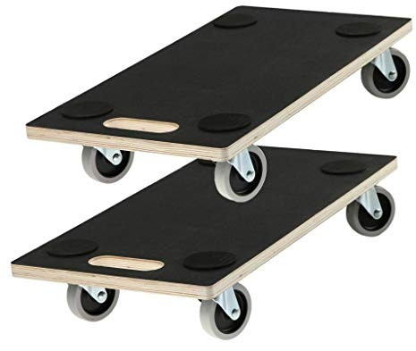 SWV Rollbrett Siebdruck und TPE Transportroller Möbelroller 200 kg (2)